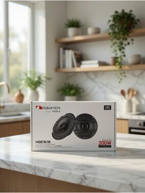 Nakamichi NSE1618 6.5” 2-Way Coaxial Car Speakers